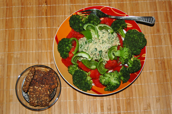 хумус с броколи